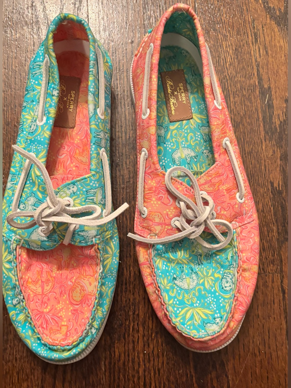 Sperry Top-Sider x Brooks Brothers Special Edition Multicolor Canvas Men’s Sz 11